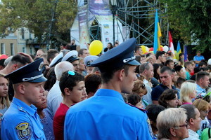 День города: аншлаг на Потемкинской лестнице (ФОТО)