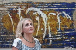 в Одесском художественном музее открылась выставка украинского художника Петра Бевзы "Иордань"