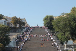В Одессе стартовал забег на Потемкинской лестнице (ФОТО)