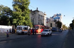 Стрельба в одесском трамвае: есть пострадавшие (ФОТО)