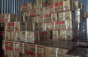 В Одессе пограничники обнаружили контрафактные кроссовки на 15 миллионов