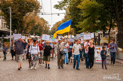 В Одессе прошел марш против зонинга (ФОТО)