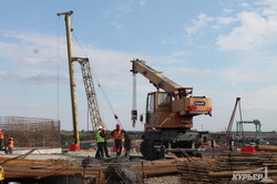 Как строят зерновой терминал в порту Южный (ФОТО, ВИДЕО)
