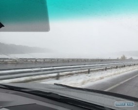 На севере Одесской области выпал первый снег