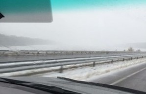 На севере Одесской области выпал первый снег