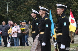 В одесском парке Героев АТО открыли мемориальный камень (ФОТО)