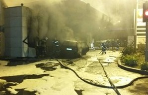 На заправке в центре Одессы произошел взрыв (ФОТО, ВИДЕО)