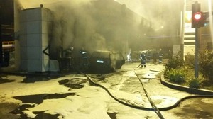 На заправке в центре Одессы произошел взрыв (ФОТО, ВИДЕО)