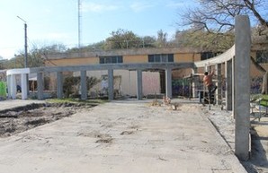 На Ланжероне уничтожили деревья в связи с запланированным строительством (ФОТО)