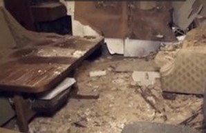В центре Одессы на жильцов рухнул потолок
