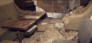 В центре Одессы на жильцов рухнул потолок