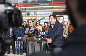 Уходя Саакашвили обвинил Порошенко в предательстве Майдана (ФОТО, ВИДЕО)