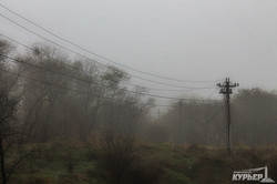 Туман поглотил Одессу и Черное море (ФОТО)