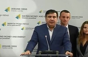Саакашвили назвал всех украинских политиков "барыгами" и создал свою партию (ВИДЕО)