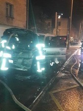 В Одессе подожгли автомобиль "коктейлем Молотова" (ФОТО)