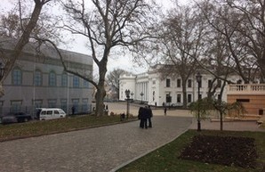 В Одессе прошел пикет против застройки 411 батареи