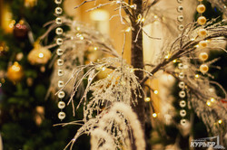 Новогоднее настроение одесских витрин (ФОТО)
