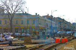 В Одессе продолжается ремонт Тираспольской площади (ФОТО)