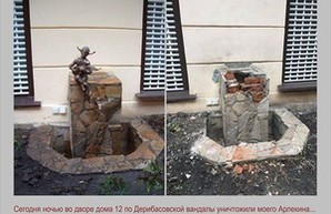 В центре Одессы орудуют вандалы