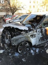 Депутату Одесского горсовета сожгли Range Rover