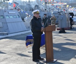 Бронированные артиллерийские катера "Аккерман" и "Бердянск" включили в состав ВМС (ФОТО)