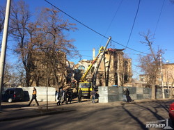 В Одессе начали консервацию знаменитого "масонского" дома (ФОТО)
