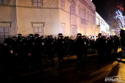 Марш фанатов "Манчестера" прошел по улицам Одессы (ФОТО, ВИДЕО)