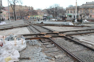 Реконструкция Тираспольской площади в Одессе уже в завершающей фазе (ФОТО)