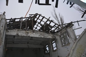 Военный пейзаж Донбасса: Широкино в руинах (ФОТО)