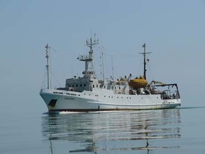Научно-исследовательское судно "Искатель" вернулось в Одессу