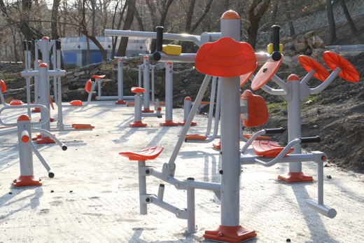 В Одессе продолжается благоустройство Стамбульского парка