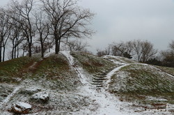 В Одессе выпал снег: пейзажи парка Победы и Чкаловского пляжа (ФОТО)