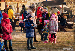 В Аккерманской крепости начались новогодние празднования (ФОТО)