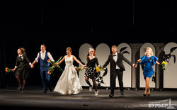 В одесском Украинском театре показали "Шикарную свадьбу" (ФОТО)