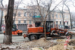 Тираспольская площадь: состоялся пробный запуск движения трамвая по новоустановленным рельсам (ФОТО, ВИДЕО)