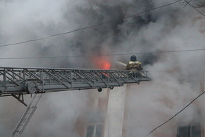 В Одессе горел четырехэтажный старинный дом: спасли трех человек (ФОТО, ВИДЕО)