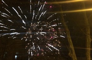 Новогодний салют в Одессе (ФОТО, ВИДЕО)