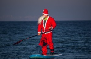 В Одессе появился морской Санта Клаус (ФОТО)