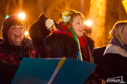 В центре Одессы начался фестиваль Рождества (ФОТО)