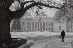 Старая Одесса в снегу (ФОТО)