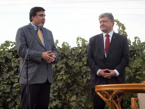 Саакашвили считает, что Порошенко врет, когда говорил о плохом управлении Одесской областью командой экс-президента Грузии