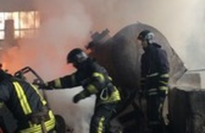 Масштабный пожар в Одессе (ФОТО)