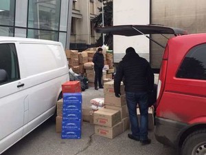 Одесские предприниматели собрали 7 тонн гуманитарной помощи для пострадавшей Авдеевки