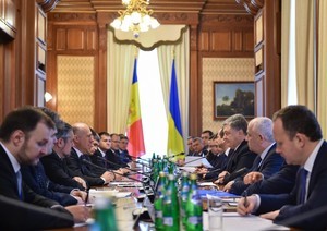 Петр Порошенко отметил о необходимости завершения демаркации украино-молдавской границы