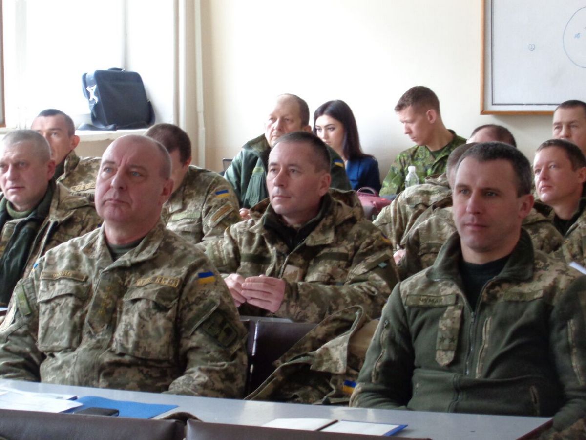 Одесские военные постигают стандарты НАТО