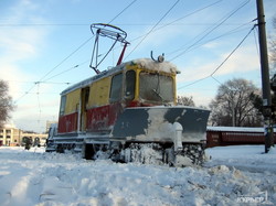 Как Одессу ровно 10 лет назад замело снегом (ФОТО)