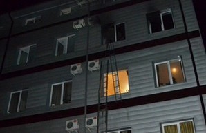 В Одессе горел отельный комплекс в курортной зоне (ФОТО)