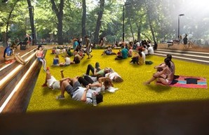 Стало известно, что будет на месте старого бассейна в парке Шевченко (ФОТО)
