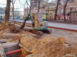 Реконструкция Тираспольской площади в Одессе: работы возобновились после зимнего перерыва (ФОТО)