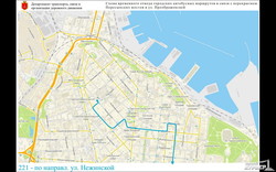 В центре Одессы изменяется схема движения автобусных маршрутов (СХЕМЫ)